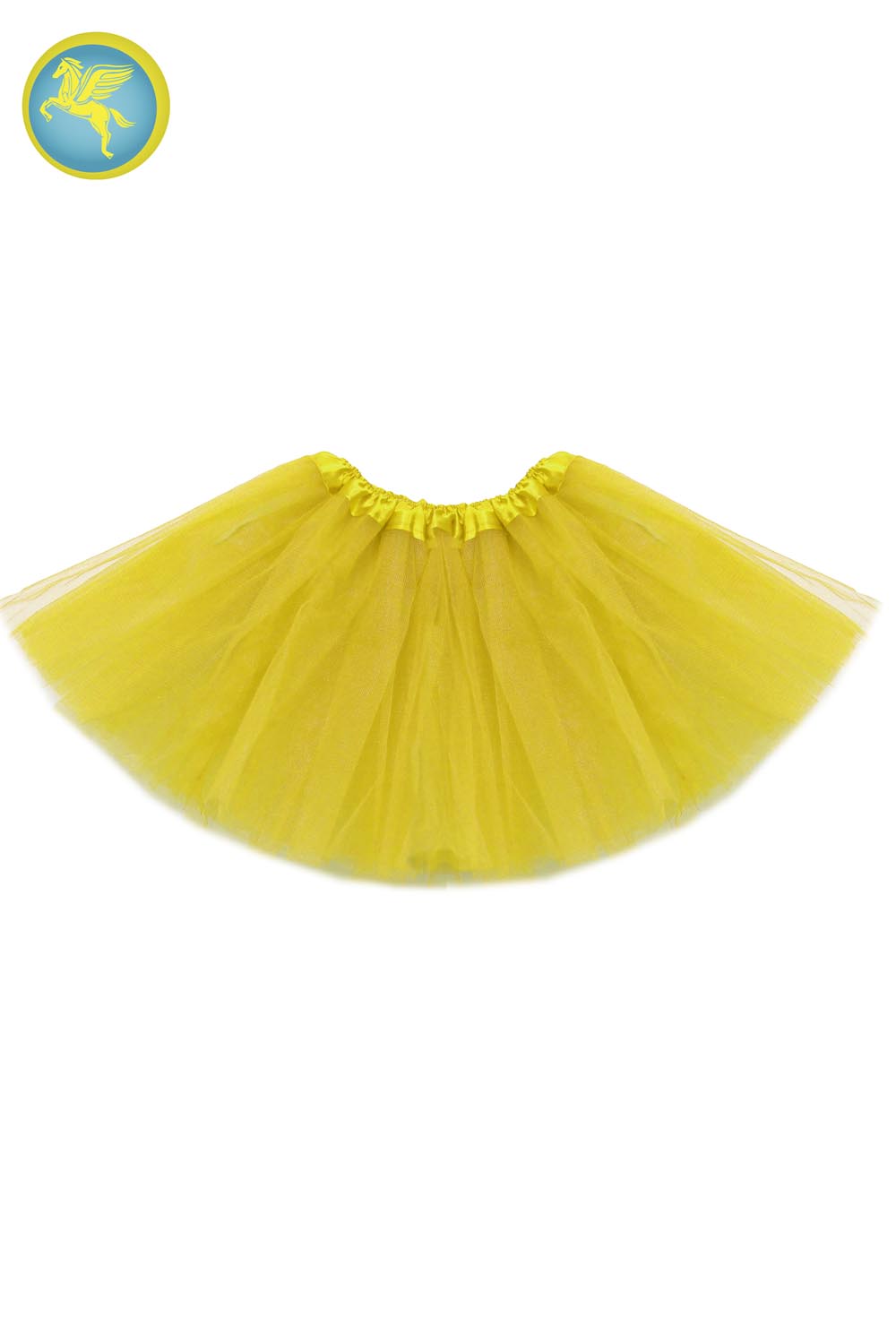 GONNA TULLE BAMBINA GIALLA